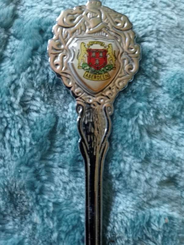 VINTAGE ABERDEEN COLLETABLE SOUVENIER SPOON