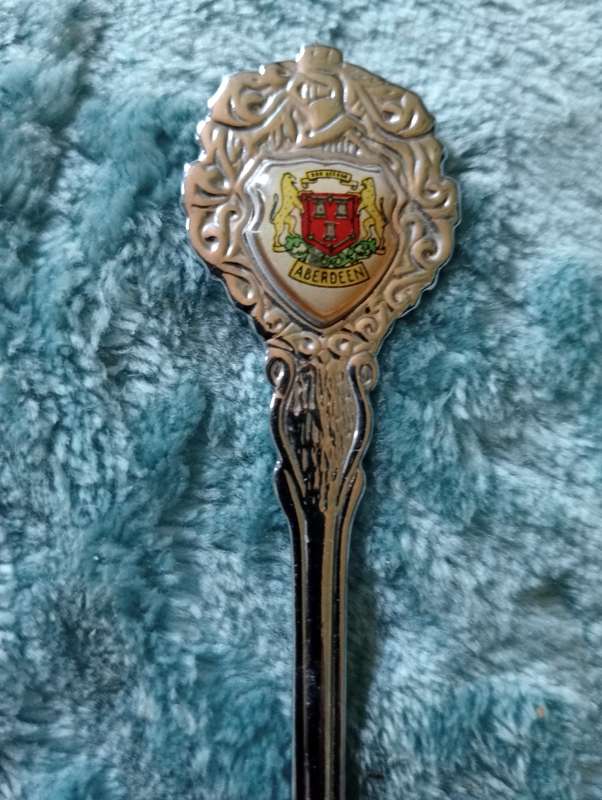 VINTAGE ABERDEEN COLLETABLE SOUVENIER SPOON