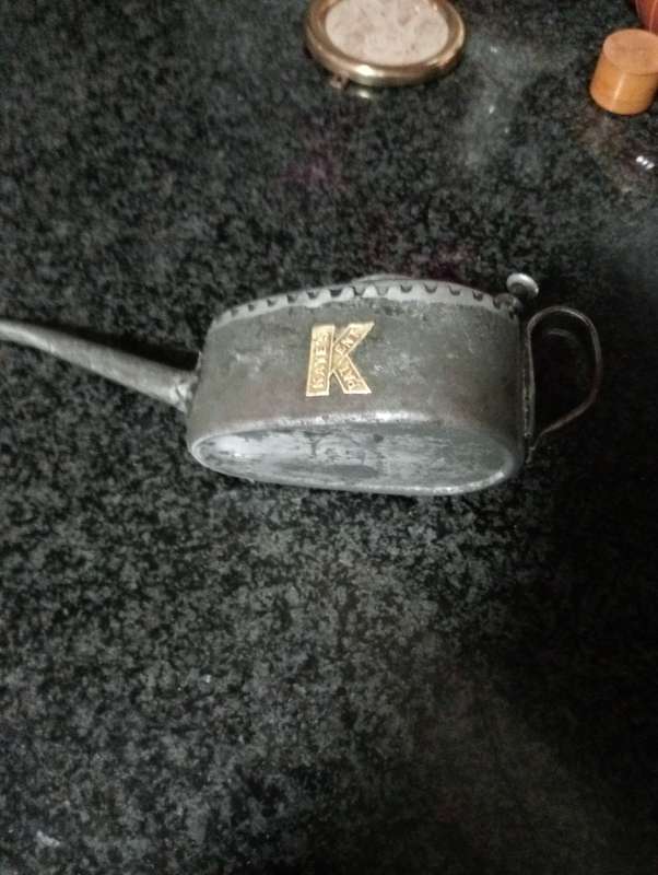 ANTIQUE KAYES OIL CAN