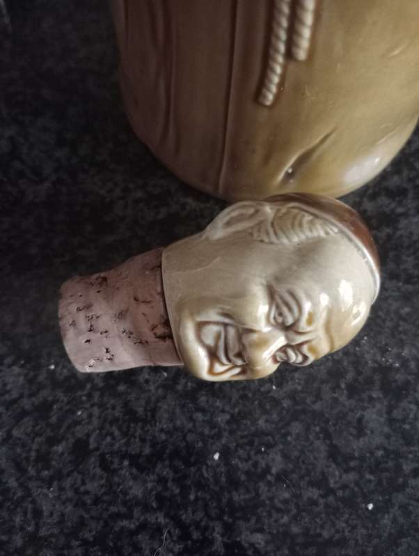 ANTIQUE RARE ABBOTS SCOTCH WHISKEY DECANTER