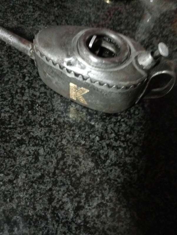 ANTIQUE KAYES OIL CAN
