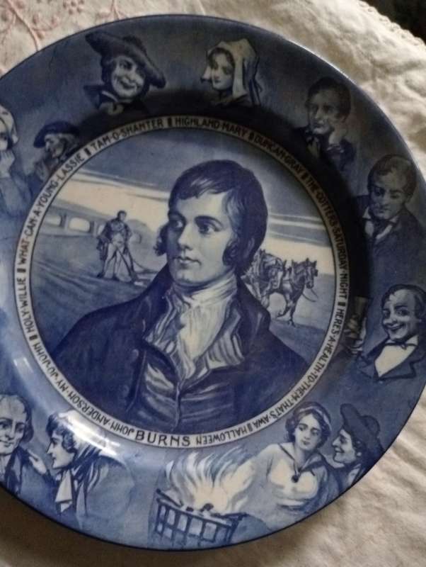 ANTIQUE ROYAL DOULTON  BURNS POETRY