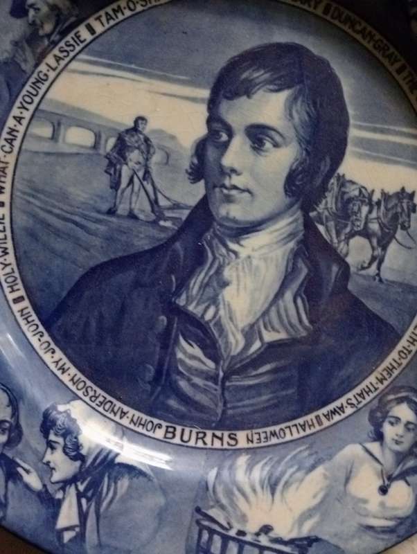 ANTIQUE ROYAL DOULTON  BURNS POETRY