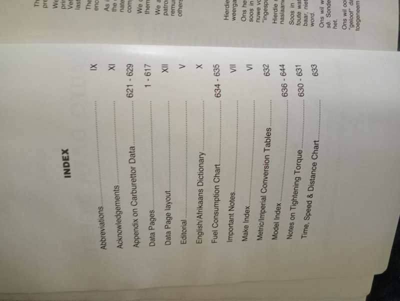 VINTAGE AUTO DATA DIGEST 89/90 BOOK