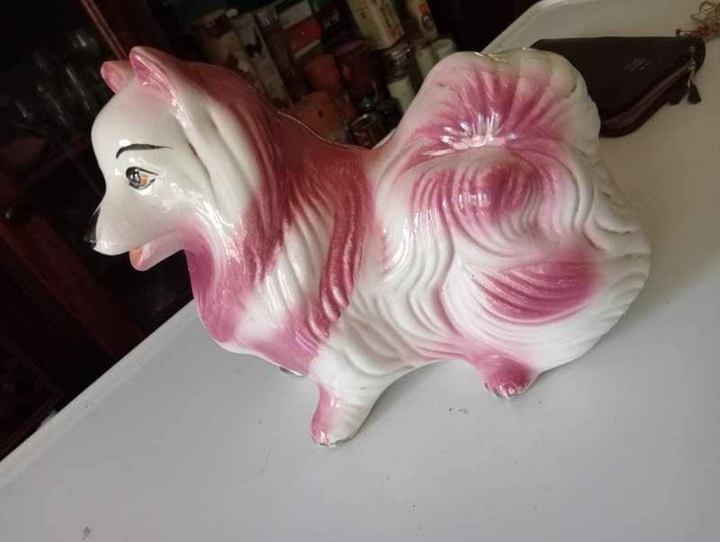 VINTAGE BIG DOG ORNAMENT