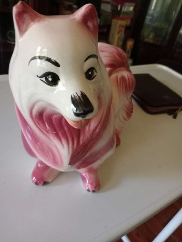 VINTAGE BIG DOG ORNAMENT