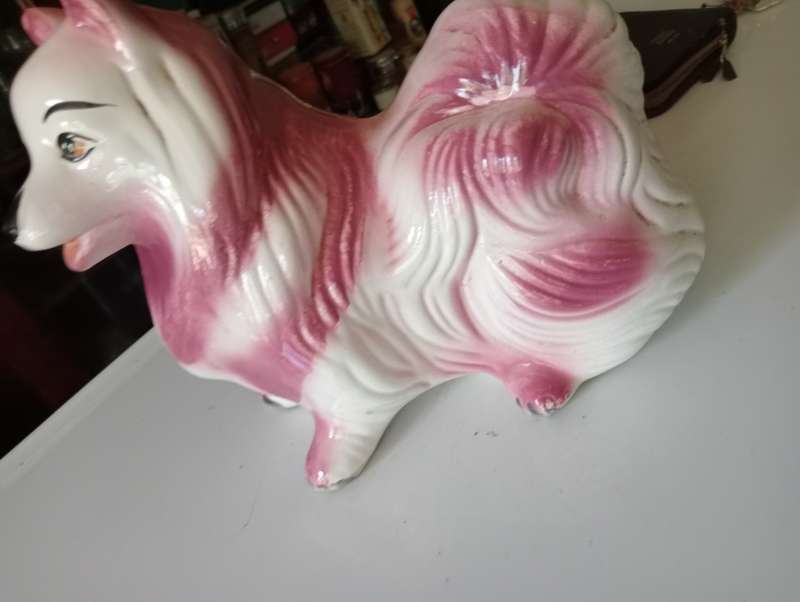 VINTAGE BIG DOG ORNAMENT