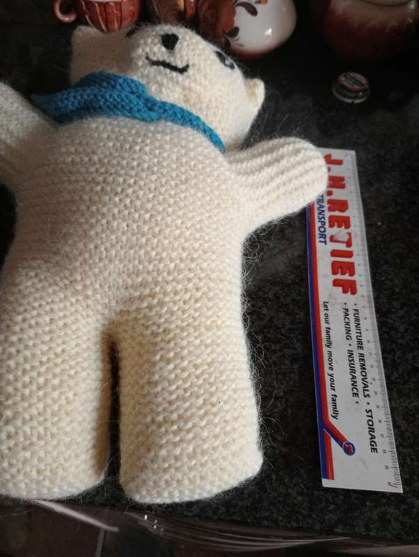 VINTAGE BIG HANDMADE TEDDY