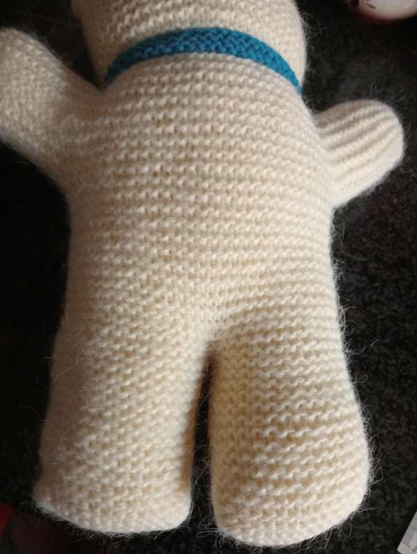VINTAGE BIG HANDMADE TEDDY