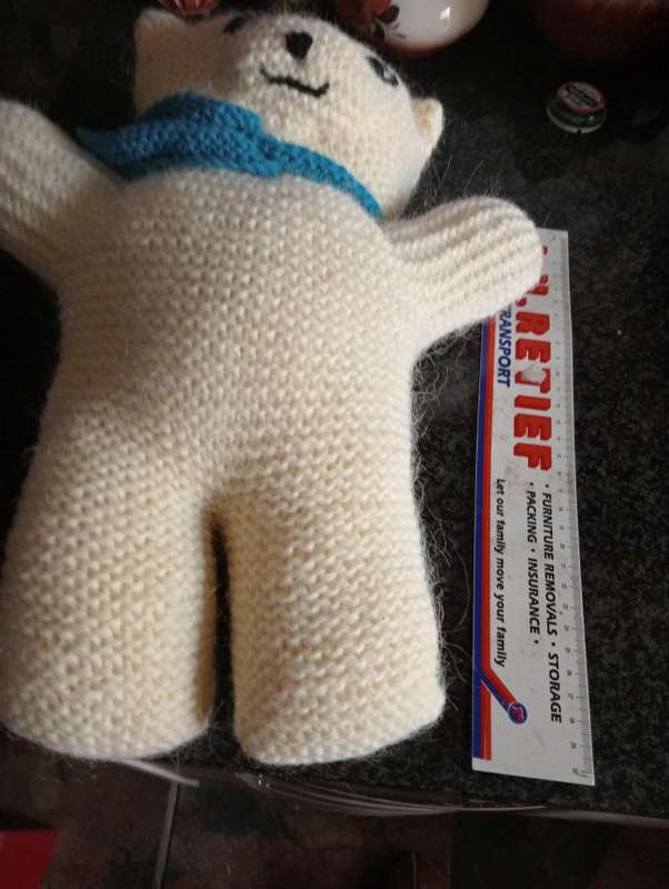 VINTAGE BIG HANDMADE TEDDY