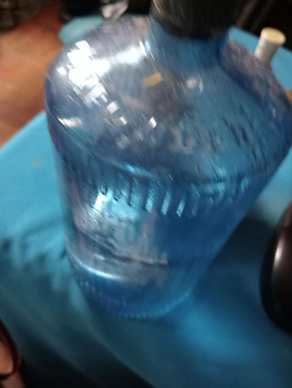 ANTIQUE CHEMIST GUNPOWDER BOTTLE