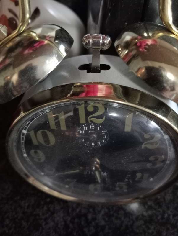 VINTAQGE BRASS STURM ALARM CLOCK