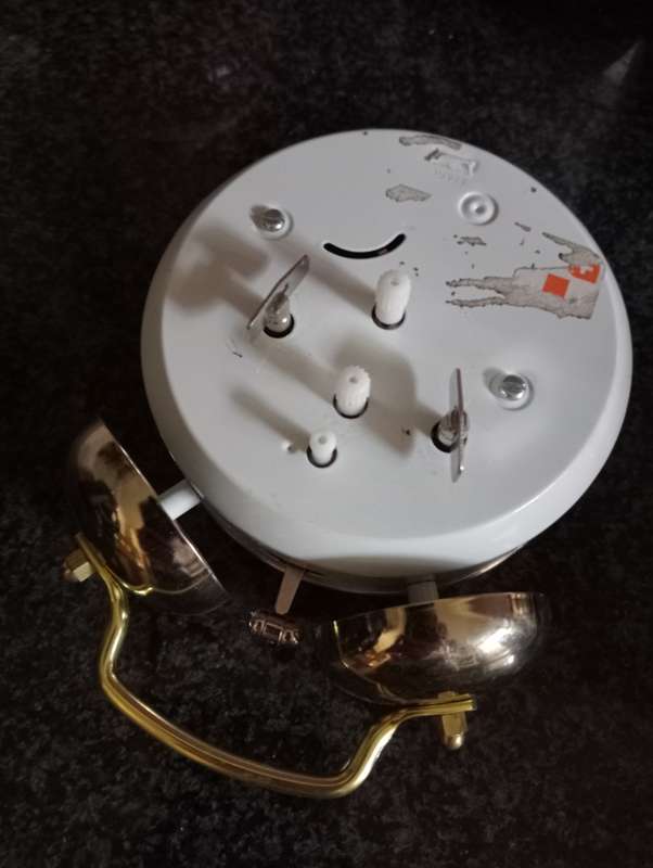 VINTAQGE BRASS STURM ALARM CLOCK
