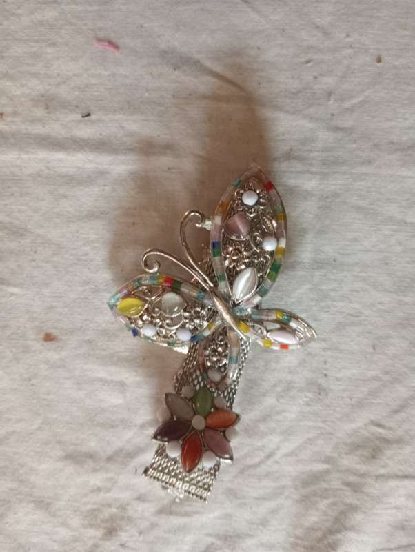 VINTAGE COSTUME  BUTTERFLY BRACELET