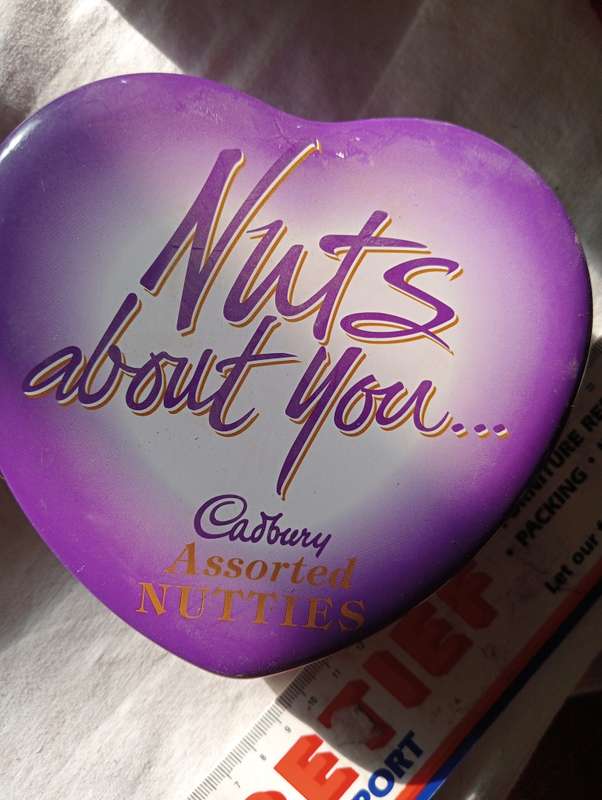 VINTAGE CADBURY NUTS ABOUT  YOU