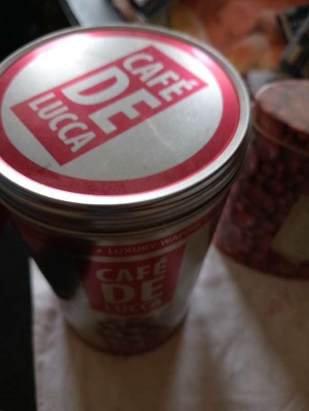 VINTAGE CAFE DU LUCA TIN