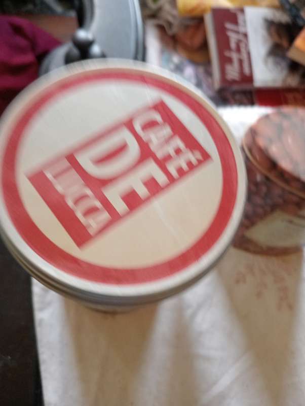 VINTAGE CAFE DU LUCA TIN