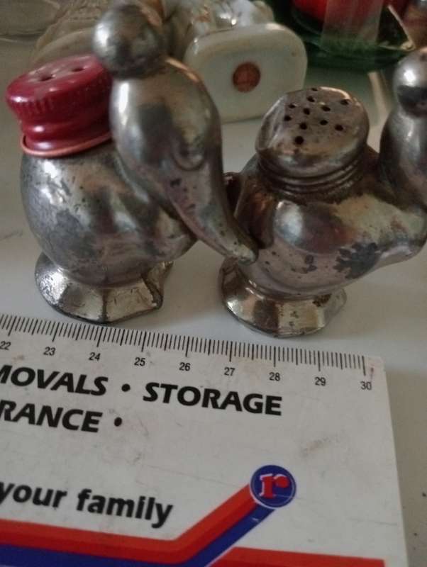 VINTAGE CHINA SALT AND PEPPER SET