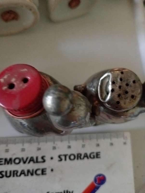 VINTAGE CHINA SALT AND PEPPER SET