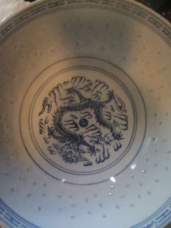BIG CHINA DRAGON BOWL