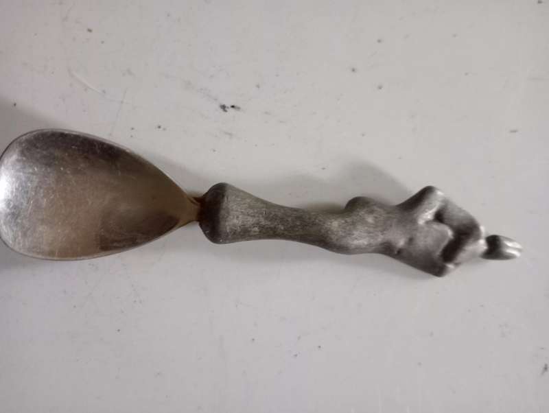 Vintage chromuim tong