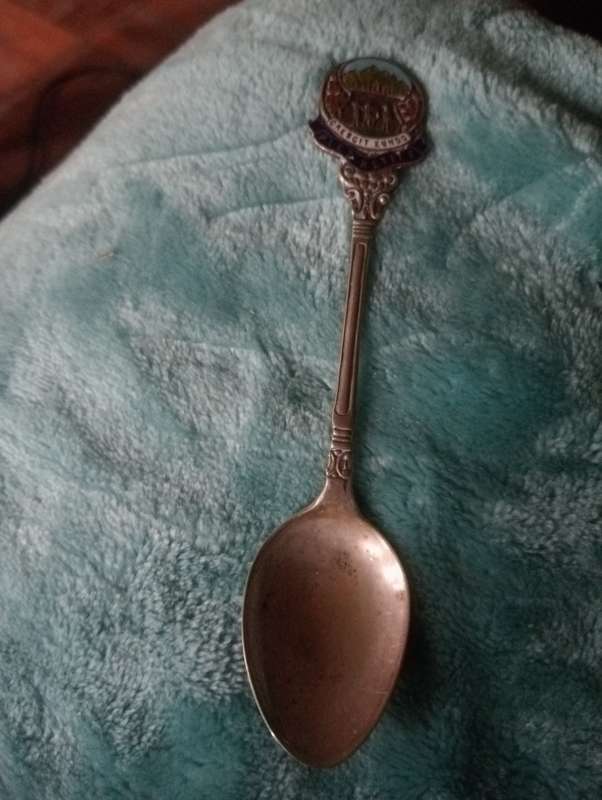 VINTAGE CRESCIT EUNDO EPNS COLLECTABLE SPOON