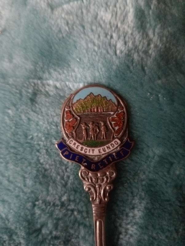 VINTAGE CRESCIT EUNDO EPNS COLLECTABLE SPOON
