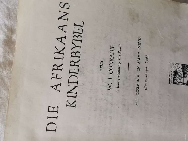 DIE AFR KINDERBYBEL 1949