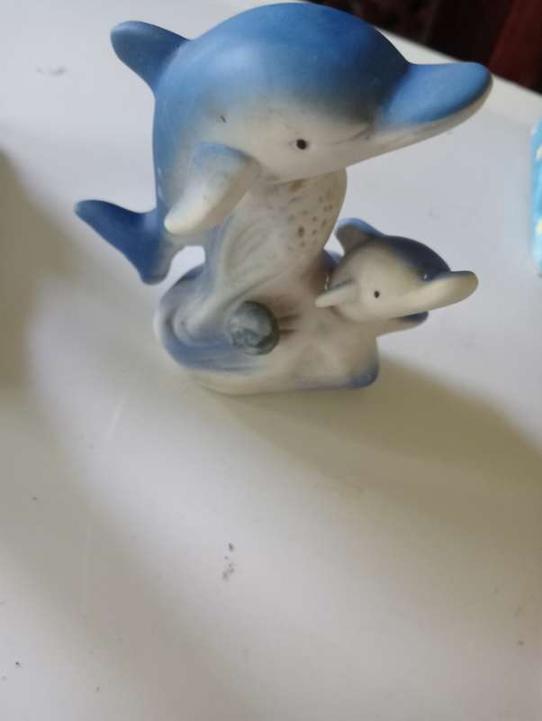 VINTAGE DOLPHIN ORNAMENT