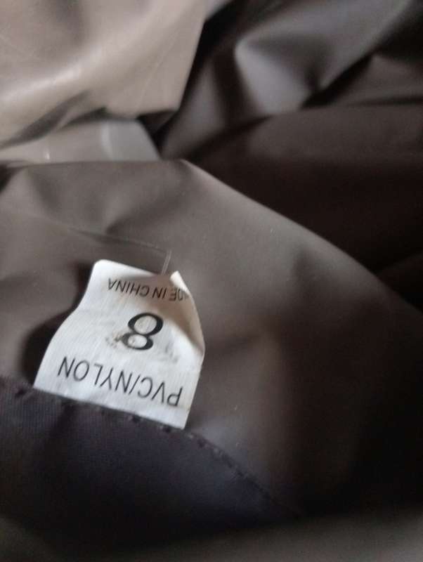 VINTAGE FISHERMANS PVC  SUIT N8
