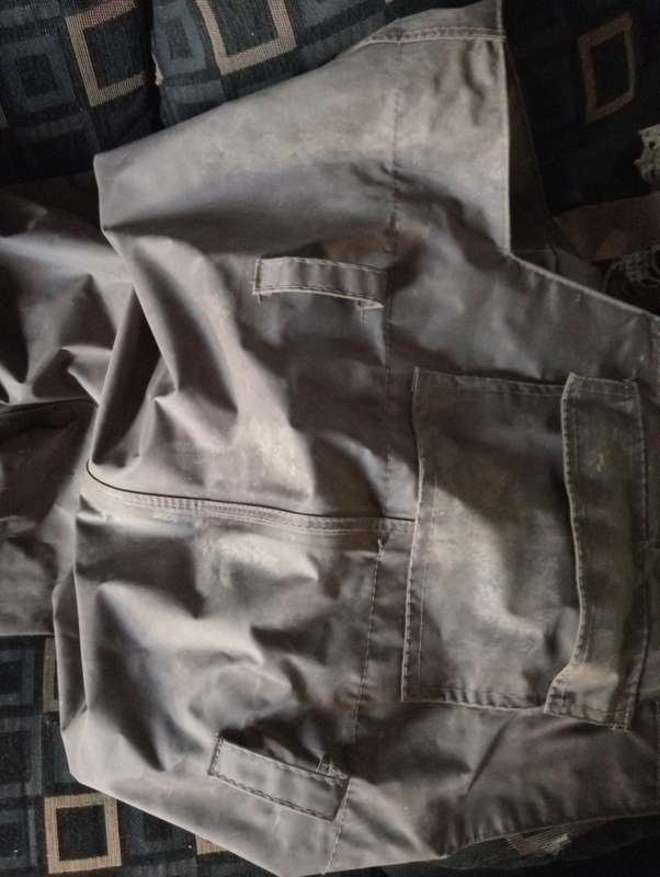 VINTAGE FISHERMANS PVC  SUIT N8