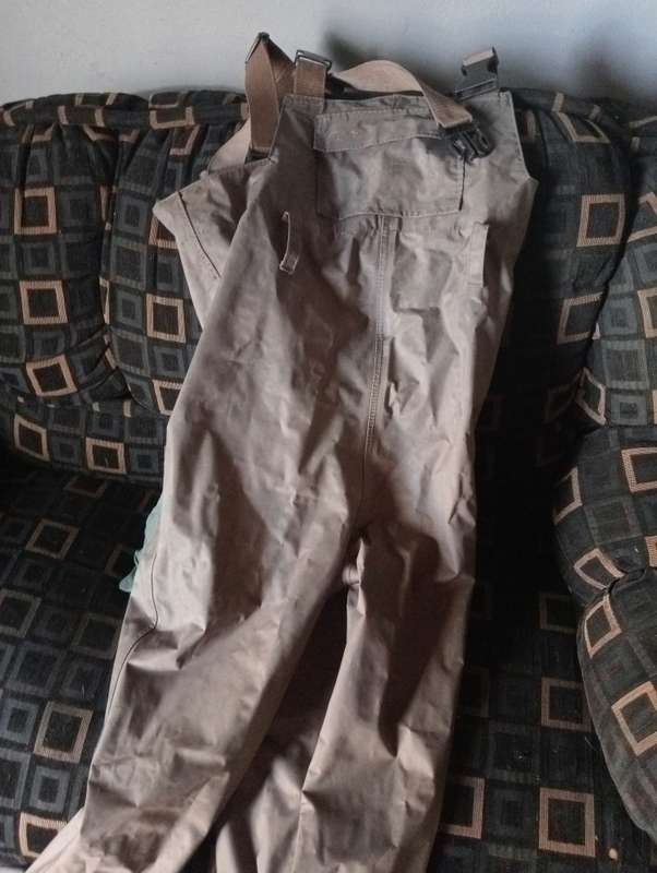 VINTAGE FISHERMANS PVC  SUIT N8