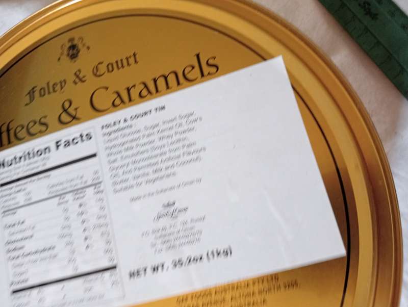 VINTAGE FOLEYS AND COURT TOFFEES AND CARAMEL