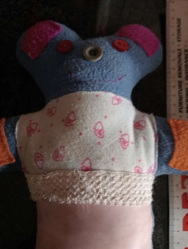 SMALL HANDMADE STUFFED ANIMAL