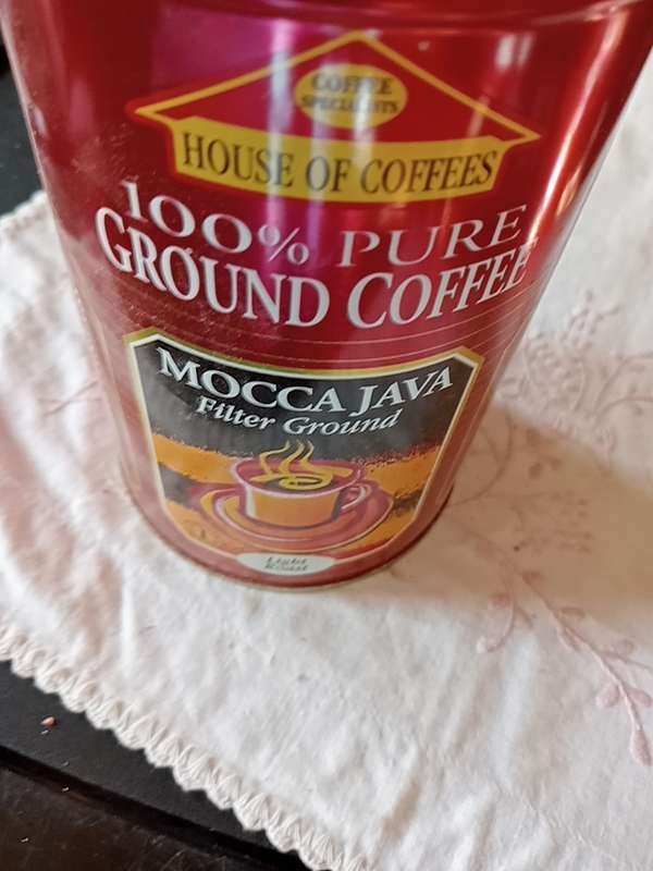 VINTAGE HOUSE OF COFFEES MOCCA JAVA TIN