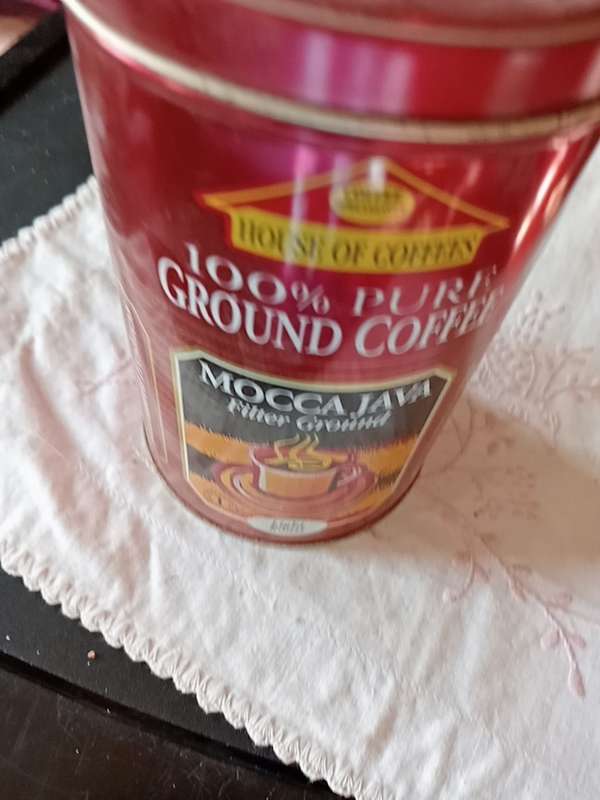 VINTAGE HOUSE OF COFFEES MOCCA JAVA TIN