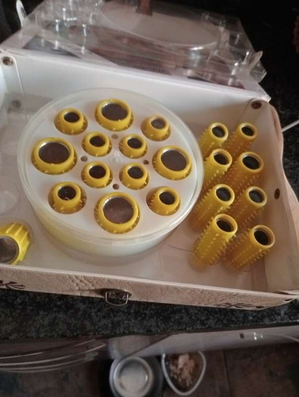 VINTAGE JET SET HOTWATER  CURLER SET NR 1