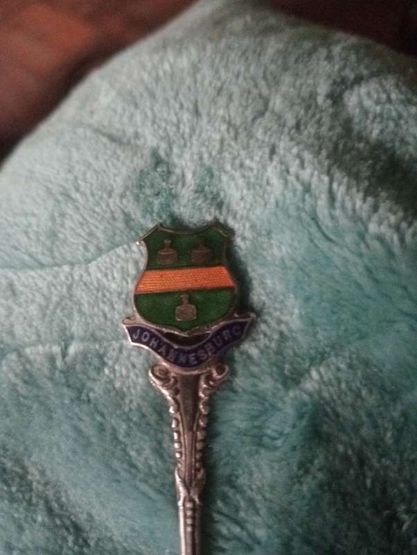 VINTAGE JOHANNESBURG  EPNS COLLECTABLE SPOON