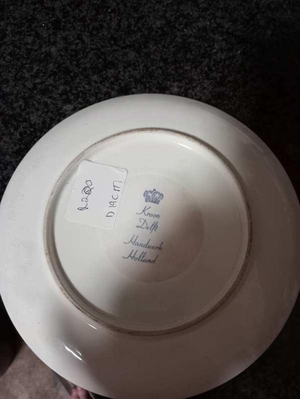 KROON DELFTT HOLLAND PLATE 3
