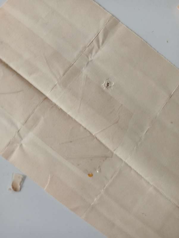 ANTIQUE DOCUMENT  RECEIPT OF RENT  FOR HALF YEAR  FOR AM KRUGER YEAR 1897