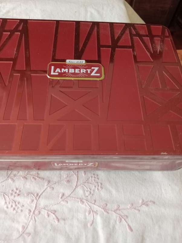 VINTAGE LAMBERZ TIN