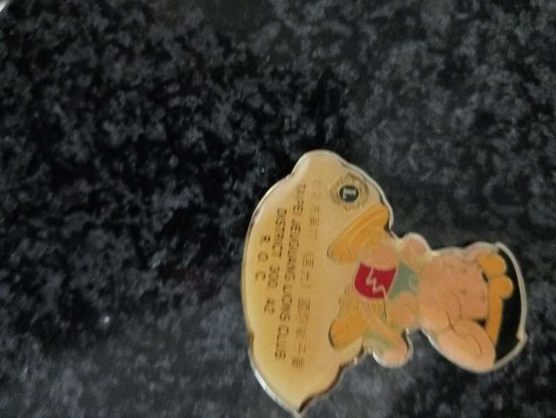 VINTAGE LIONS CLUB BROOCH