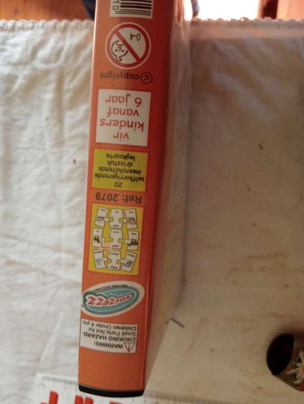 VINTAGE 20 PIECE MANLIKE EN VROULIKE DIERE PUZZLE