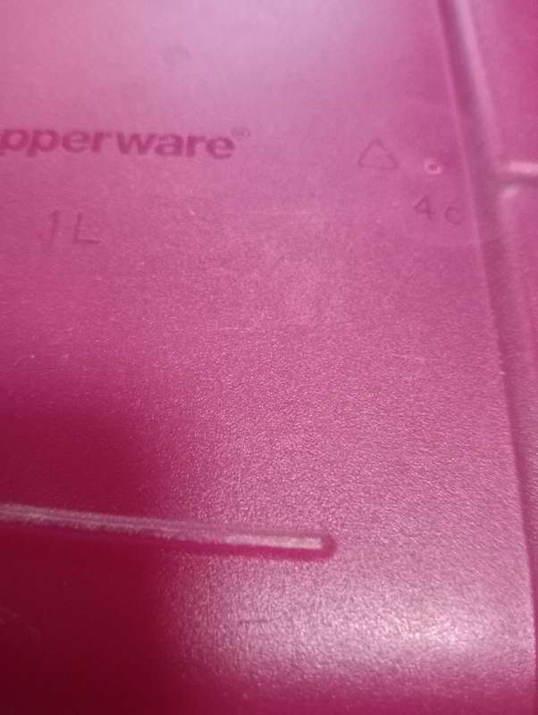 NEW 1 LITRE TUPPERWARE LUNCHBOX
