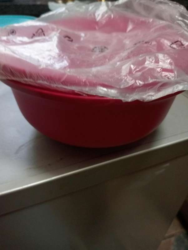NEW 2LT PINK TUPPER BOWL