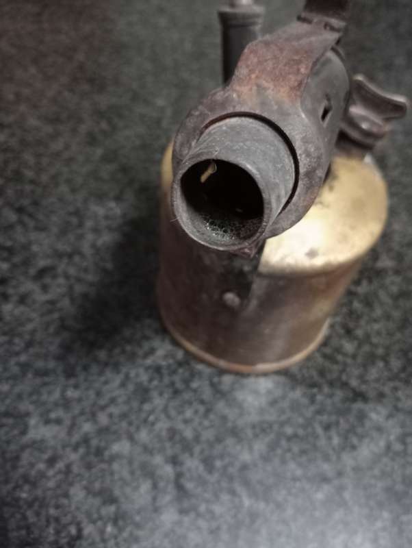 ANTIQUE BRASS PRIMUS 633 BLOW LAMP TORCH MADE IN SWEDEN