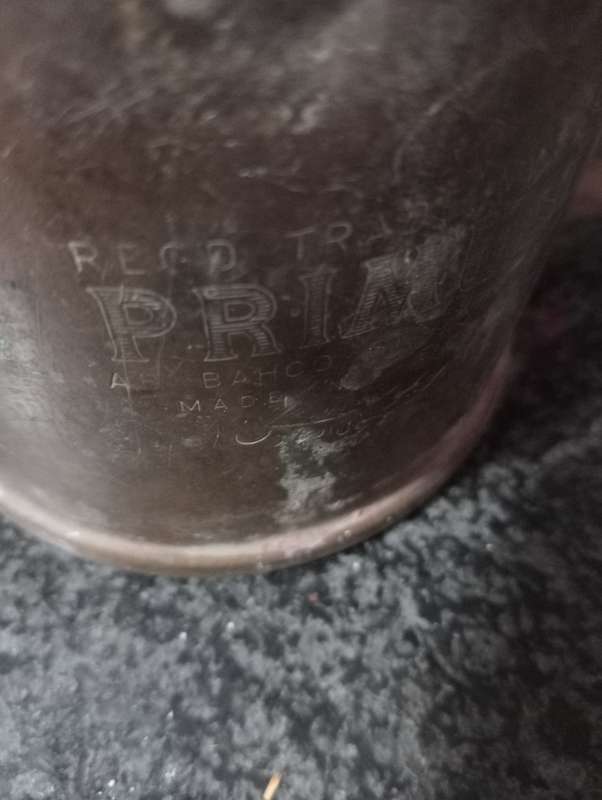 ANTIQUE BRASS PRIMUS 633 BLOW LAMP TORCH MADE IN SWEDEN