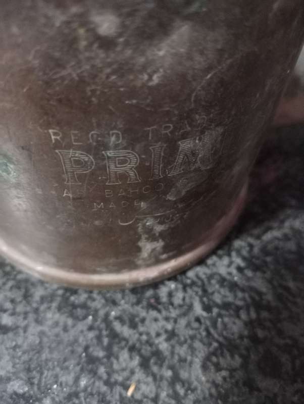 ANTIQUE BRASS PRIMUS 633 BLOW LAMP TORCH MADE IN SWEDEN