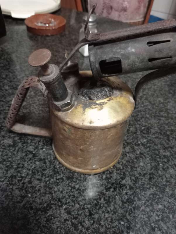 ANTIQUE BRASS PRIMUS 633 BLOW LAMP TORCH MADE IN SWEDEN