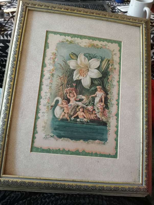 VINTAGE PHOTO PRINT FRAMED